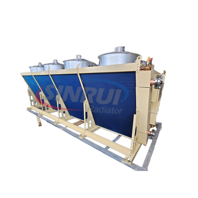 Intercambiador de calor de enfriador seco de agua de agua para el motor MTU 8V4000